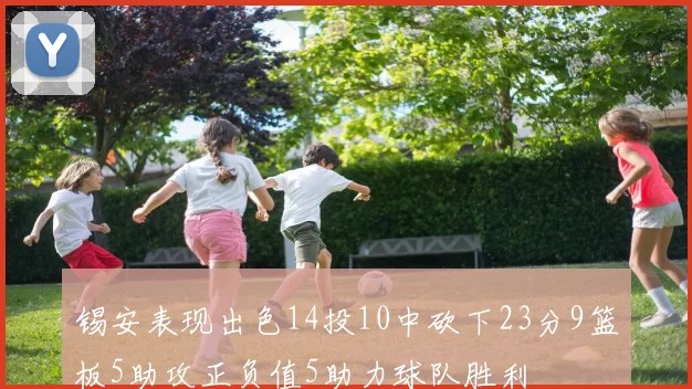 锡安表现出色14投10中砍下23分9篮板5助攻正负值5助力球队胜利